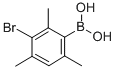 structure of CAS# 849062-19-7, 3-Bromo-2,4,6-Trimethylphenylboronic Acid;3-BROMO-2,4,6-TRIMETHYLPHENYLBORONIC ACID