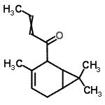 CAS#: 84930-10-9， 1-(3,7,7-Trimethylbicyclo[4.1.0]hept-3-en-2-yl)-2-buten-1-one