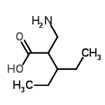 CAS#: 849500-80-7， 2-(Aminomethyl)-3-ethylpentanoic acid