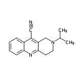 CAS#: 849587-90-2， 2-Isopropyl-1,2,3,4-tetrahydrobenzo[b][1,6]naphthyridine-10-carbonitrile