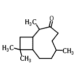 CAS#: 84963-17-7， 2,6,10,10-Tetramethylbicyclo[7.2.0]undecan-3-one