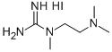 结构式 CAS# 849776-24-5, N-[2-(二甲基氨基)乙基]-N-甲基胍氢碘酸盐