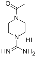 结构式 CAS# 849776-26-7, 4-乙酰基四氢-1(2H)-吡嗪甲脒氢碘酸盐