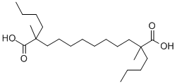 CAS#: 85018-94-6， 2,11-Dibutyl-2,11-Dimethyl-Dodecanedioic Acid
