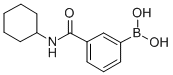 结构式 CAS# 850567-25-8, 3-(环己基氨基羰基)苯硼酸
