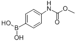结构式 CAS# 850567-96-3, 4-(甲氧羰基氨基)苯硼酸