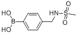 structure of CAS# 850568-38-6, (4-Methanesulfonylaminomethyl)Phenylboronic Acid;Boronic Acid, B-[4-[[(Methylsulfonyl)Amino]Methyl]Phenyl]-;4-[(Methylsulphonylamino)Methyl]Benzeneboronic Acid 98%;(4-Methylsulfonylaminomethyl)Benzeneboronic Acid, 98%