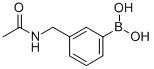 structure of CAS# 850568-42-2, (3-Acetamidomethyl)Benzeneboronic Acid;3-(Acetylaminomethyl)Benzeneboronic Acid 97%;(3-ACETYLAMINOMETHYL)BENZENEBORONIC ACID;(3-ACETYLAMINOMETHYLPHENYL) BORONIC ACID