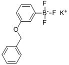structure of CAS# 850623-58-4, Potassium (3-Benzyloxyphenyl)Trifluoroborate;POTASSIUM (3-BENZYLOXYPHENYL)TRIFLUOROBORATE