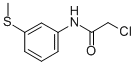 structure of CAS# 85126-64-3, N1-[3-(Methylthio)Phenyl]-2-Chloroacetamide