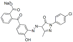 CAS#: 85135-96-2， Sodium 2-[3-[[1-(4-Chlorophenyl)-4,5-Dihydro-3-Methyl-5-Oxo-1H-Pyrazol-4-Yl]Azo]-4-Hydroxybenzoyl]Benzoate