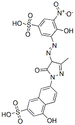CAS#: 85136-00-1， 7-[4,5-Dihydro-4-[(2-Hydroxy-3-Nitro-5-Sulphophenyl)Azo]-3-Methyl-5-Oxo-1H-Pyrazol-1-Yl]-4-Hydroxynaphthalene-2-Sulphonic Acid