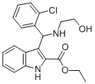 CAS#: 85138-07-4， 3-[(2-Chlorophenyl)(2-Hydroxyethylamino)Methyl]-1H-Indole-2-Carboxylic Acid Ethyl Ester