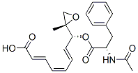 CAS#: 85146-10-7， (2S-(2R*(1S*,2E,4Z,6E)))-N-Acetyl-L-Phenylalanine 7-carboxy-1-(2-methyloxiranyl)-2,4,6-heptatrienyl ester