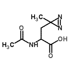 CAS#: 851960-88-8， -alpha--(Acetylamino)-3-Methyl-3H-Diazirine-3-Propanoic Acid