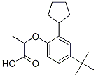 CAS#: 85204-34-8， 2-[2-Cyclopentyl-4-(1,1-Dimethylethyl)Phenoxy]Propionic Acid