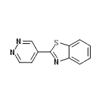 CAS 登录号：85226-66-0， 2-(4-哒嗪基)-1,3-苯并噻唑