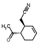 CAS#: 85251-21-4， [(1S,6S)-6-Acetyl-2-cyclohexen-1-yl]acetonitrile