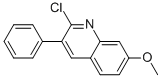 CAS#: 85274-56-2， 2-Chloro-7-Methoxy-3-Phenylquinoline