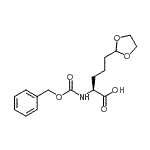 CAS#: 852822-01-6， N-[(Benzyloxy)carbonyl]-5-(1,3-dioxolan-2-yl)-L-norvaline