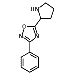 CAS#: 853104-20-8， 3-Phenyl-5-(2-pyrrolidinyl)-1,2,4-oxadiazole