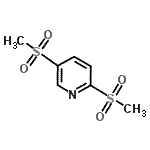 CAS#: 85330-63-8， 2,5-Bis(methylsulfonyl)pyridine