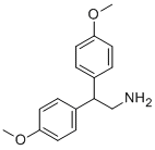 structure of CAS# 85336-83-0, 2,2-Bis(4-Methoxylphenyl)Ethylamine;2,2-BIS(4-METHOXYLPHENYL)ETHYLAMINE;2,2-BIS(4-METHOXYPHENYL)ETHYLAMINE