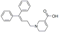 CAS 登录号：85375-88-8， 1-(4,4-二苯基-3-丁烯基)-1,2,5,6-四氢-3-吡啶羧酸