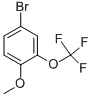 结构式 CAS# 853771-88-7, 4-溴-2-(三氟甲氧基)苯甲醚