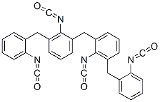 CAS#: 85392-14-9， 2,2'-Methylenebis[6-(O-Isocyanatobenzyl)Phenyl] Diisocyanate