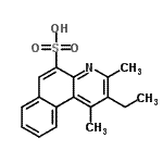 CAS#: 854048-09-2， 2-Ethyl-1,3-dimethylbenzo[f]quinoline-5-sulfonic acid