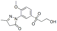 CAS#: 85409-61-6， 2,4-Dihydro-2-[5-[(2-Hydroxyethyl)Sulphonyl]-2-Methoxyphenyl]-5-Methyl-3H-Pyrazol-3-One