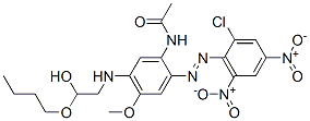 CAS#: 85409-73-0， N-[5-[(2-Butoxy-2-Hydroxyethyl)Amino]-2-[(2-Chloro-4,6-Dinitrophenyl)Azo]-4-Methoxyphenyl]Acetamide