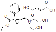 CAS#: 85467-24-9， Ethyl (1R,2S)-2-[(Bis(2-Hydroxyethyl)Amino)Methyl]-1-Phenyl-Cyclopropane-1-Carboxylate But-2-Enedioic Acid