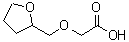 structure of CAS# 854702-18-4, (Tetrahydro-2-furanylmethoxy)acetic acid;(tetrahydrofuran-2-ylmethoxy)acetic acid;(Tetrahydro-furan-2-ylmethoxy)-acetic acid;(tetrahydrofuran-2-ylmethoxy)aceticacid