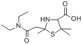 CAS#: 85486-59-5， 4-Carboxy-2,5,5-Trimethylthiazolidine-2-N,N-Diethylacetamide
