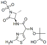 CAS#: 85506-30-5， trans-2-[[[1-(2-Aminothiazol-4-Yl)-2-[(2-Methyl-4-Oxo-1-Sulphoazetidin-3-Yl)Amino]-2-Oxoethylidene]Amino]Oxy]-2-Methylpropionic Acid