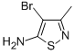 CAS 登录号：85508-99-2， 4-溴-3-甲基-异噻唑-5-基胺
