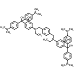 CAS#: 85586-74-9， {1,4-Phenylenebis[methylene(ethylimino)(2-methyl-4,1-phenylene)]}bis{bis[4-(dimethylamino)phenyl]methanol}
