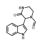 CAS#: 85607-53-0， 2-(1H-Indol-3-yl)-3-oxo-1-piperazinecarbaldehyde