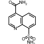 CAS#: 856176-47-1， 8-Sulfamoyl-4-quinolinecarboxamide