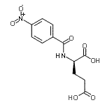 CAS#: 85646-44-2， N-(4-Nitrobenzoyl)-D-glutamic acid