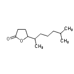 CAS#: 85665-83-4， 5-(6-Methyl-2-heptanyl)dihydro-2(3H)-furanone