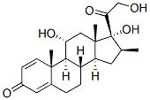 CAS#: 85700-75-0， 11alpha,17,21-Trihydroxy-16beta-Methylpregna-1,4-Diene-3,20-Dione