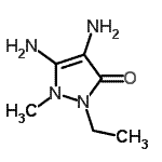 CAS#: 857036-14-7， 4,5-Diamino-2-ethyl-1-methyl-1,2-dihydro-3H-pyrazol-3-one