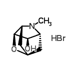 CAS#: 85717-60-8， (1R,3S,4R,5R,7R)-6-Methyl-2-oxa-6-azatricyclo[3.3.1.0<sup>3,7</sup>]nonan-4-ol hydrobromide (1:1)