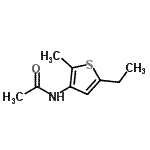 CAS#: 857359-97-8， N-(5-Ethyl-2-methyl-3-thienyl)acetamide