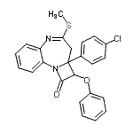 CAS#: 85741-29-3， 7-(4-Chlorophenyl)-8-Phenoxy-4,5-Benzo-3-Aza-2-Nonem