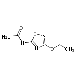 CAS#: 857748-92-6， N-(3-Ethoxy-1,2,4-thiadiazol-5-yl)acetamide