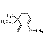 CAS#: 857778-27-9， 6-Ethyl-2-methoxy-6-methyl-2-cyclohexen-1-one